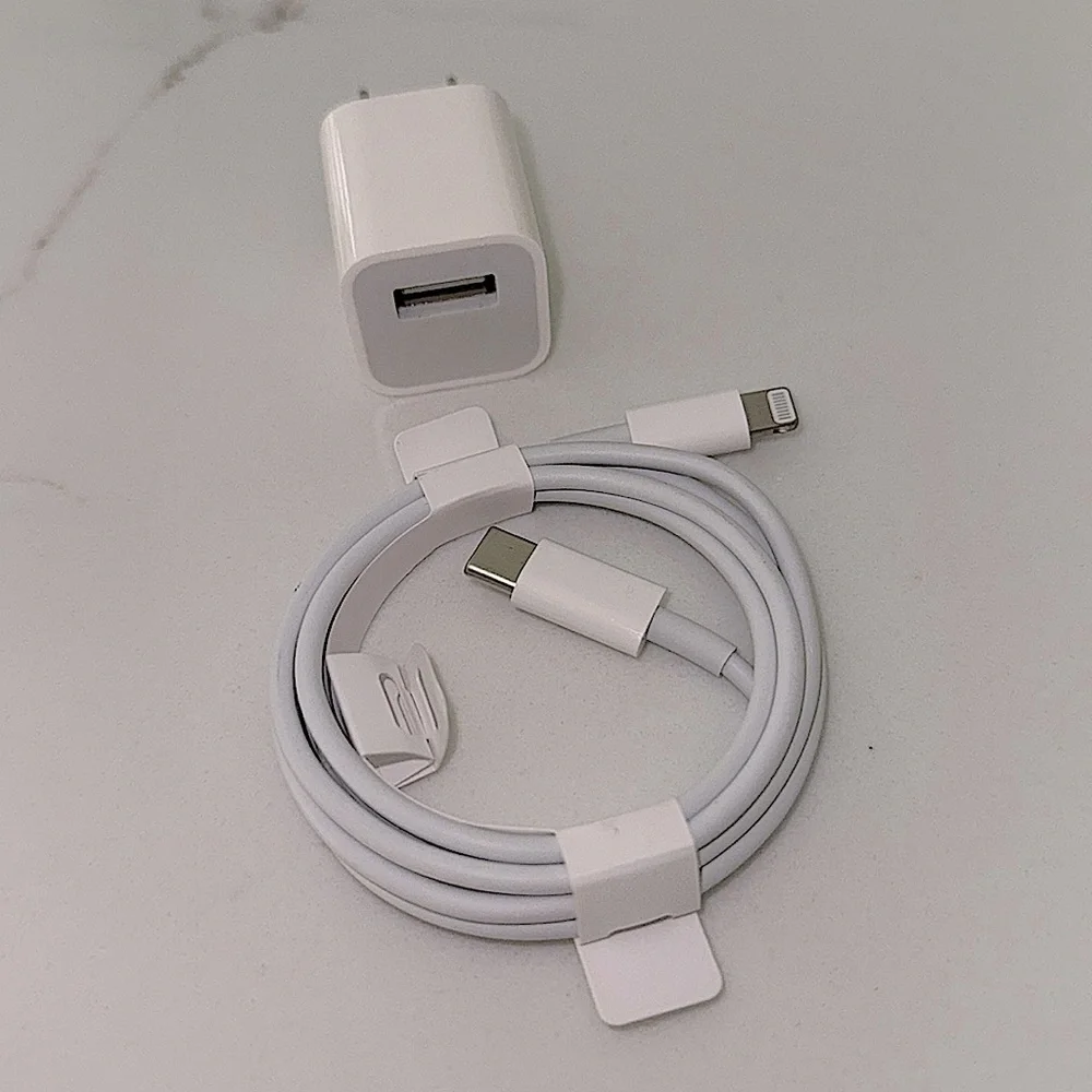 Apple Charger Block and Cable , New